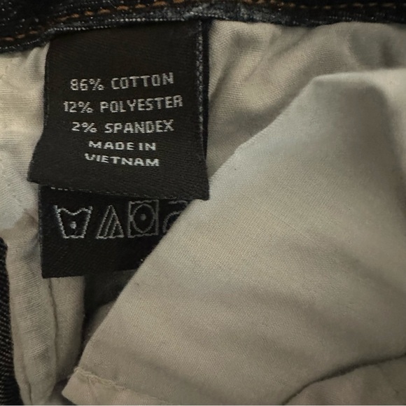 Perry Ellis Dark Blue Flare Jeans - Picture 3 of 4